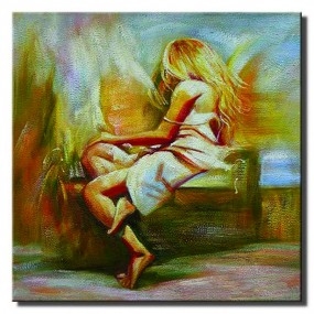 Tranh in Canvas sơn dầu